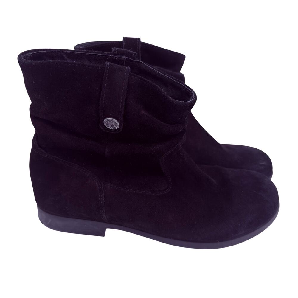 Birkenstock Women's Black Sarnia Leather Booties Boots Size 37 / 240 / 6